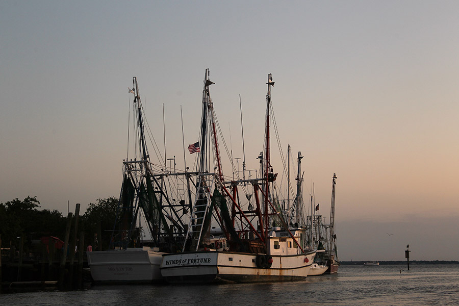 Winds of Fortune on Shem Creek, South Carolina   Photograph submitted by Greg McWilliams